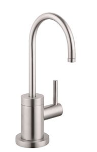 Hansgrohe Talis S 1.5 GPM Cold Only Beverage Faucet, Steel Optic