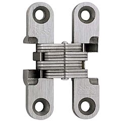 Model 101 Satin Stainless Steel Invisible Hinge