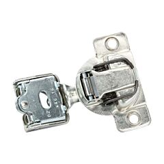 Grass 04400-15 TEC 864 Hinge, Wrap Mount 108 Degree, 3/4" Overlay, Screw-on Self Close, 45mm Boring Pattern, Compact Style Face Frame Hinge