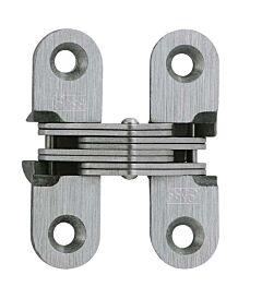 Model 203 Satin Stainless Steel Invisible Hinge