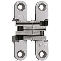 Model 204 Satin Stainless Steel Invisible Hinge