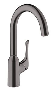 Hansgrohe Allegro N 1.75 GPM Pull Down Bar Faucet, Brushed Black Chrome