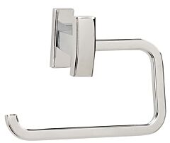 Alno Arch Collection 5-1/2" (140mm) Length SIngle Post Toilet Paper Holder (79mm) Projection in Polished Chrome Finish