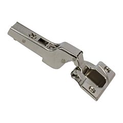 110 Degree Half Cranked Clip Top Overlay Screw-On Self Closing Cabinet Hinge 71T3650