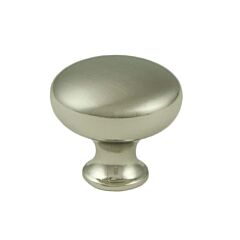 Advantage Plus 2 Antique Silver Cabinet Knob, 1-1/8" (29mm) Overall Diameter, Berenson Hardware