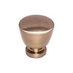 Allendale Contemporary, Modern Style Honey Bronze Knob, 1-1/4 Inch Diameter, Top Knobs
